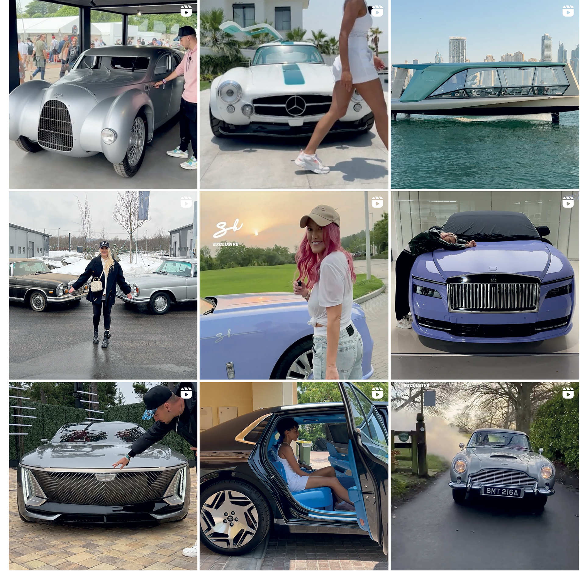 Η influencer που βγάζει εκατομμύρια κάνοντας βόλτες με πολυτελή αυτοκίνητα-2