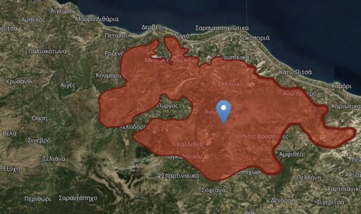 Φωτιά στην Κορινθία: Νon-stop αντιπυρική περίοδος-1