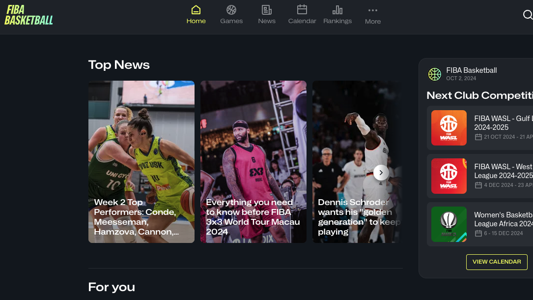 Ιντερνετική πανδαισία από την ιστοσελίδα της FIBA-1