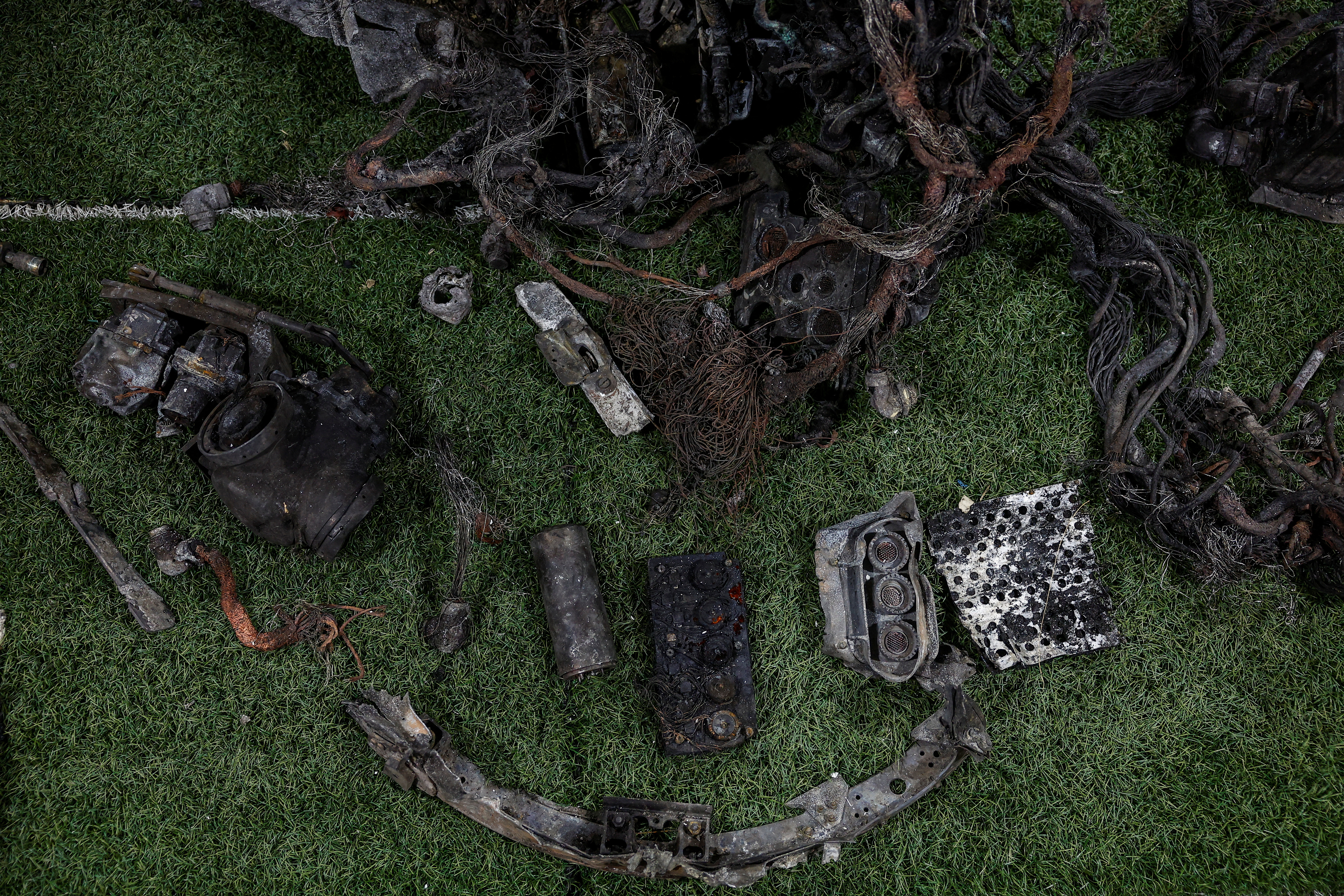 Η Ουκρανία παρουσίασε θραύσματα του ρωσικού πυραύλου Oreshnik-4