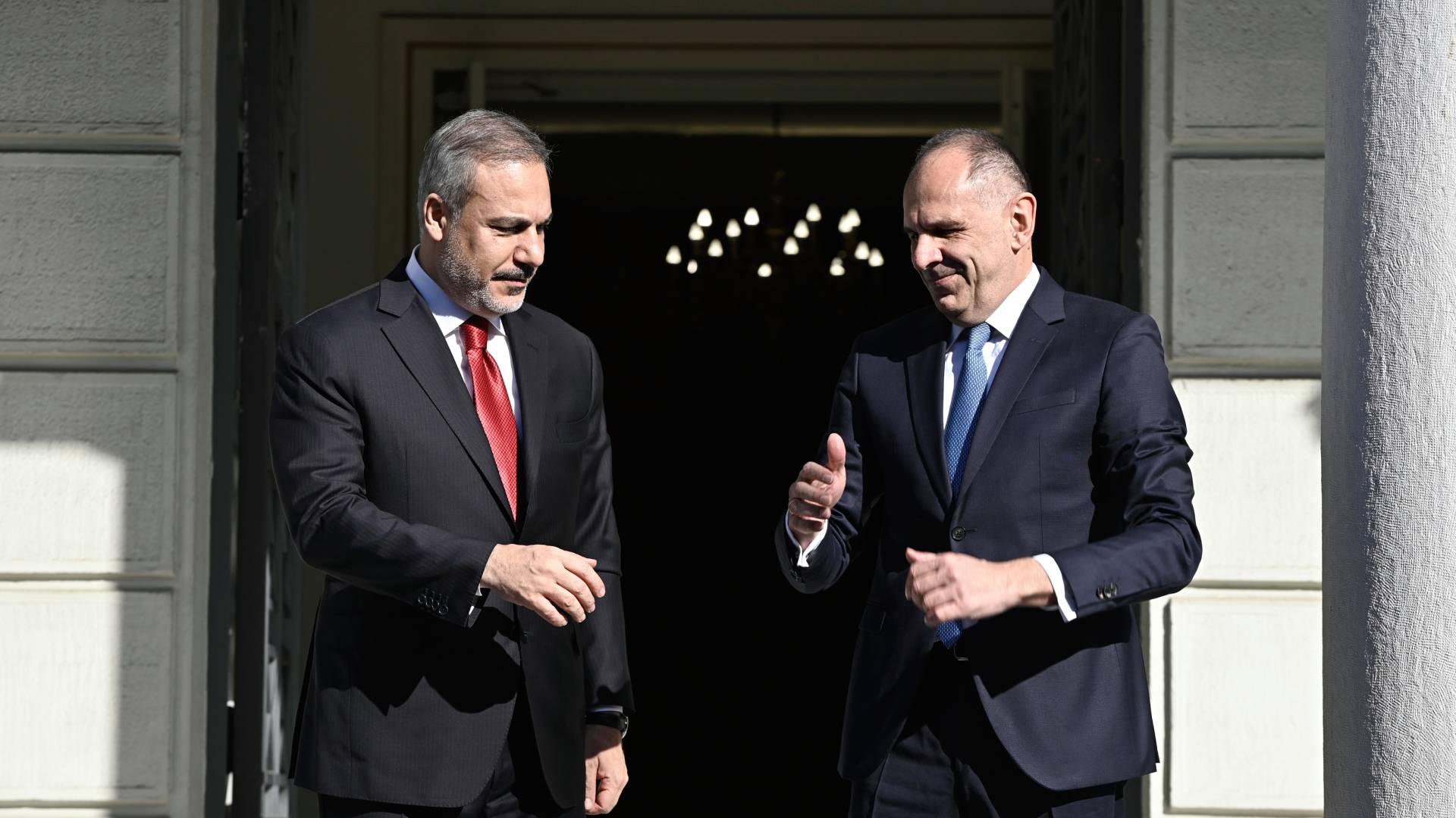 Ολοκληρώθηκε η συνάντηση Γεραπετρίτη – Φιντάν στην Αθήνα-1