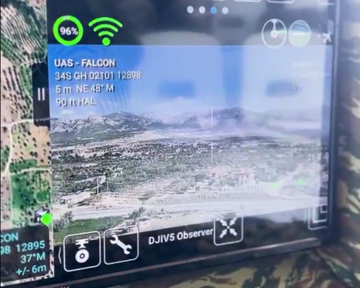 Βολές πυροβολικού με τη βοήθεια drones-2