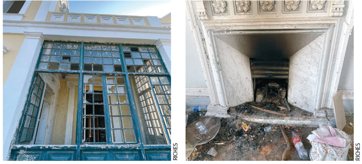 Βανδαλισμοί και εγκατάλειψη στη Ροδιακή Επαυλη του 19ου αιώνα-3