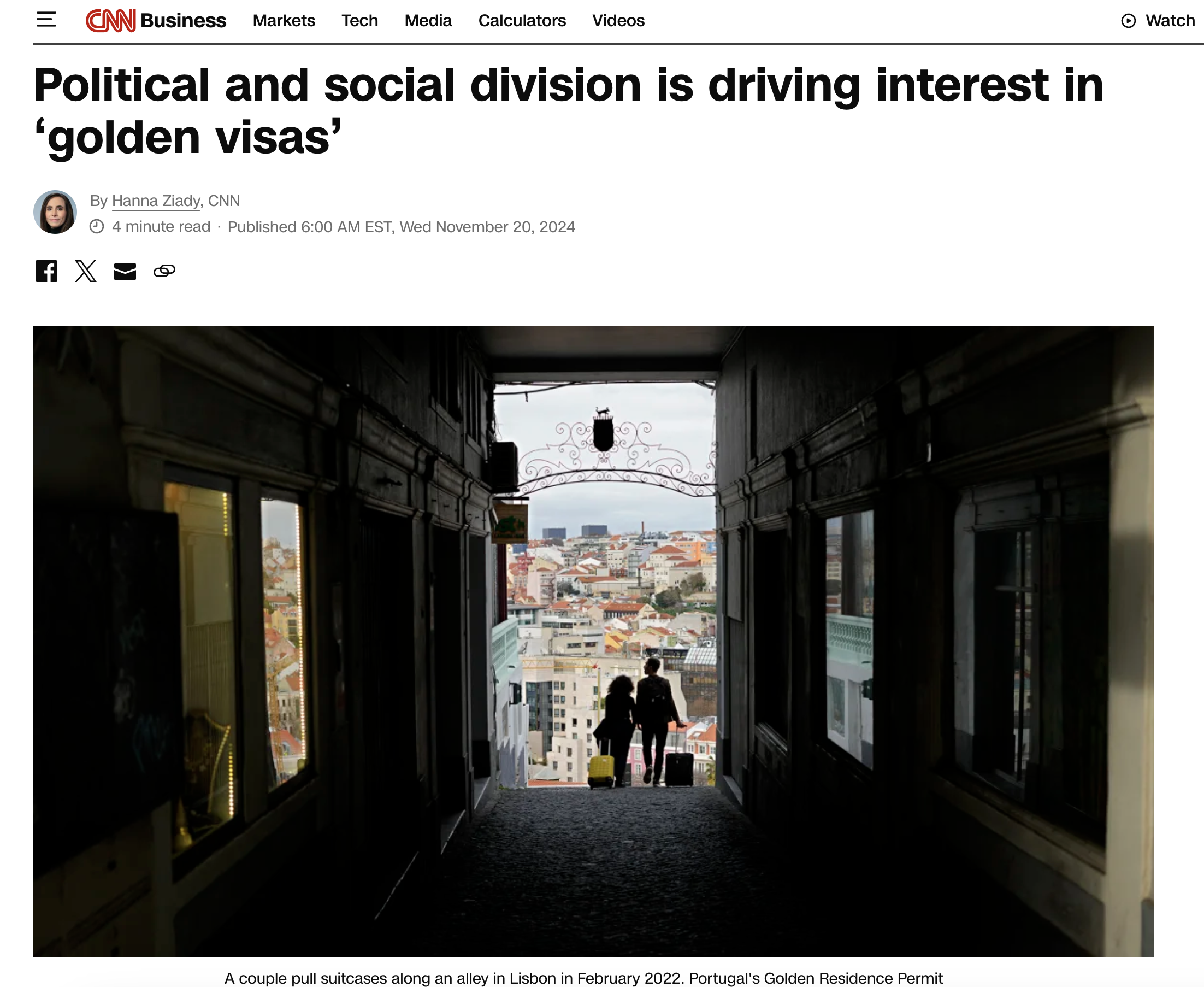 Αμερικανοί ψάχνουν για golden visa σε Ελλάδα και Πορτογαλία μετά την εκλογή Τραμπ-1