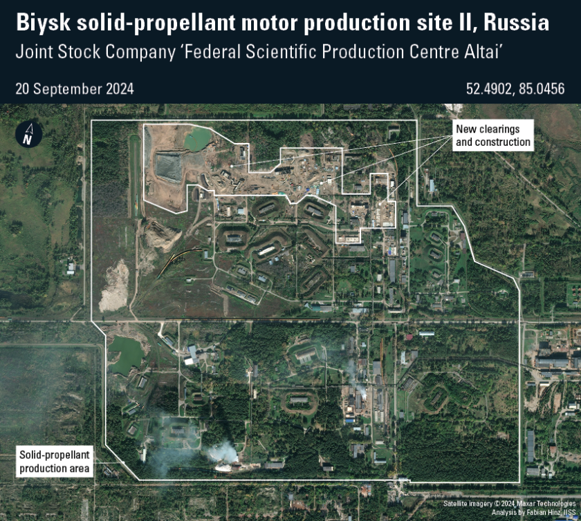 Η Ρωσία επιδιώκει ενίσχυση της παραγωγής πυραύλων – Δορυφορικές εικόνες-1