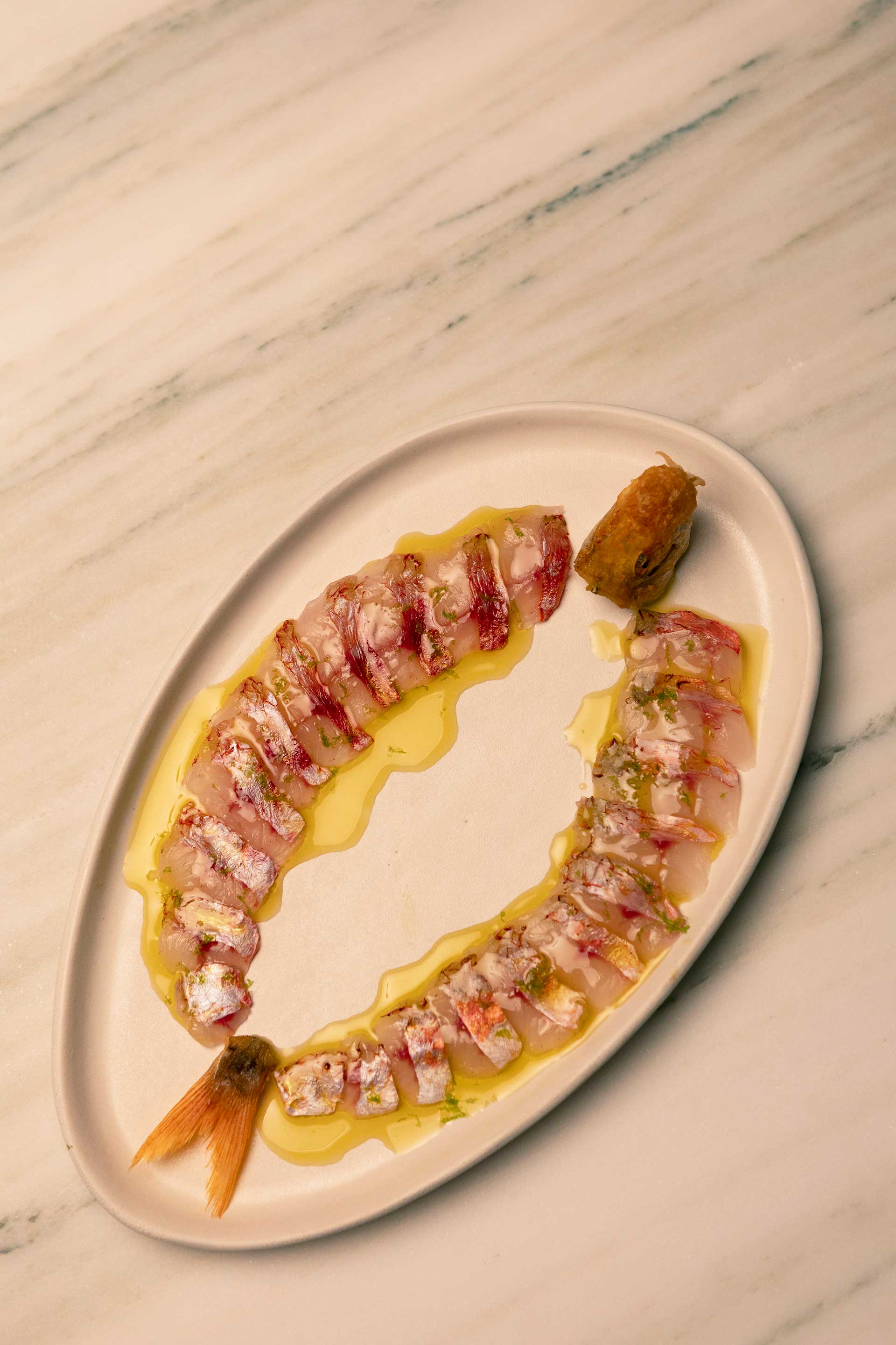 Μπαρμπούνι σαβόρο, λακέρδα και Marinara-1