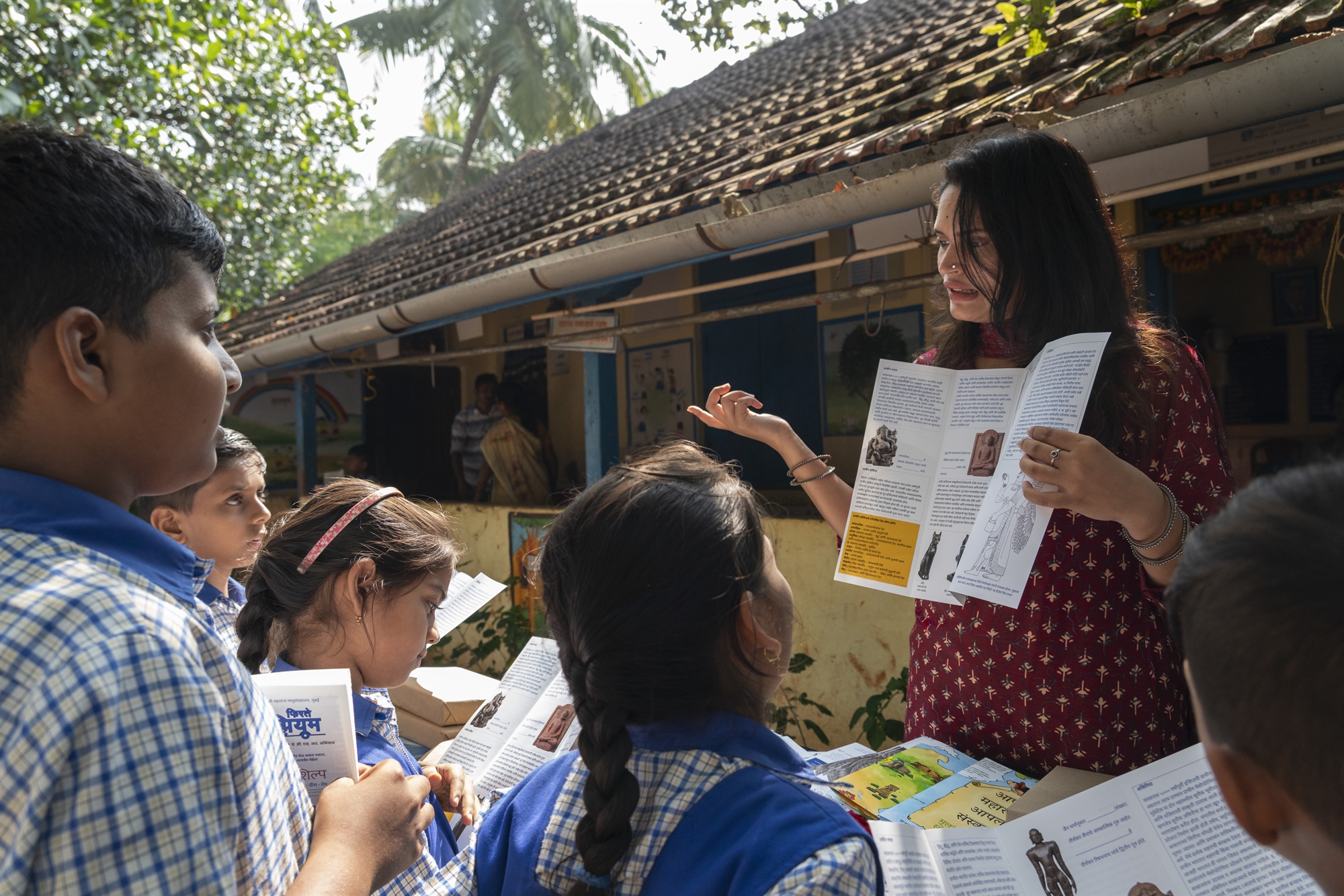 Ενα κινητό μουσείο διέσχισε την Ινδία-1