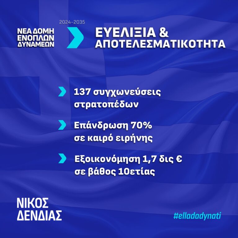 Ενοπλες Δυνάμεις: Ολες οι αλλαγές που φέρνει η Νέα Δομή-3