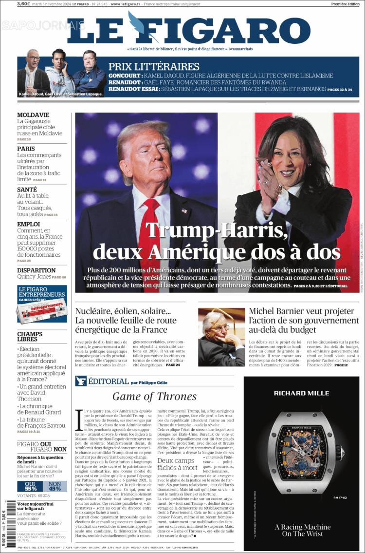 Γαλλία: Πώς βλέπουν τα γαλλικά ΜΜΕ το ενδεχόμενο νίκης του Τραμπ-1