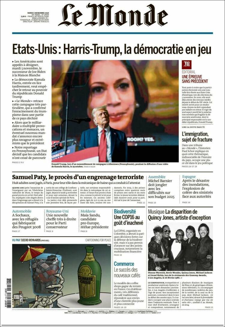 Γαλλία: Πώς βλέπουν τα γαλλικά ΜΜΕ το ενδεχόμενο νίκης του Τραμπ-2