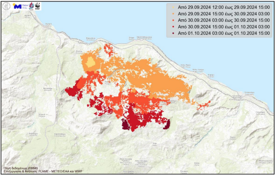 Ερευνα: Οι 14 μεγάλες πυρκαγιές του 2024-10