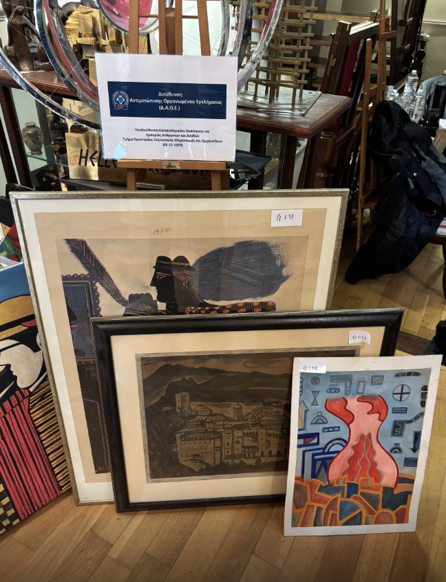 Θεσσαλονίκη: Οι πλαστοί πίνακες Φασιανού, Μυταρά, Τσαρούχη, Παρθένη – Νέα ντοκουμέντα της ΕΛ.ΑΣ.-4