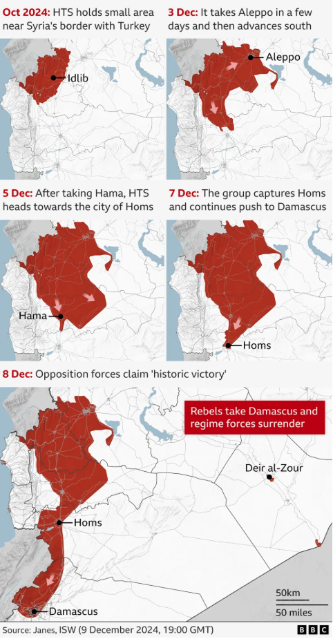Χάρτες: Ποιος ελέγχει τι σήμερα στη Συρία-2