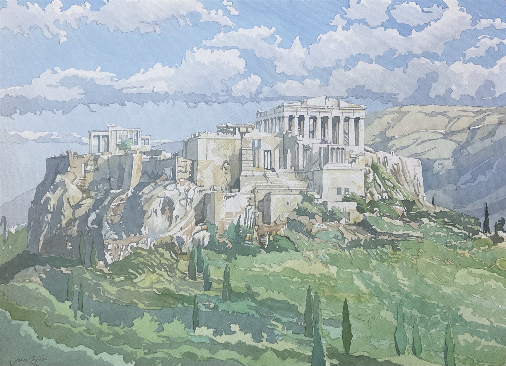 Μια έκθεση του Τζέιμς Φουτ για την Ελλάδα του θέρους στην καρδιά του Δεκέμβρη-2