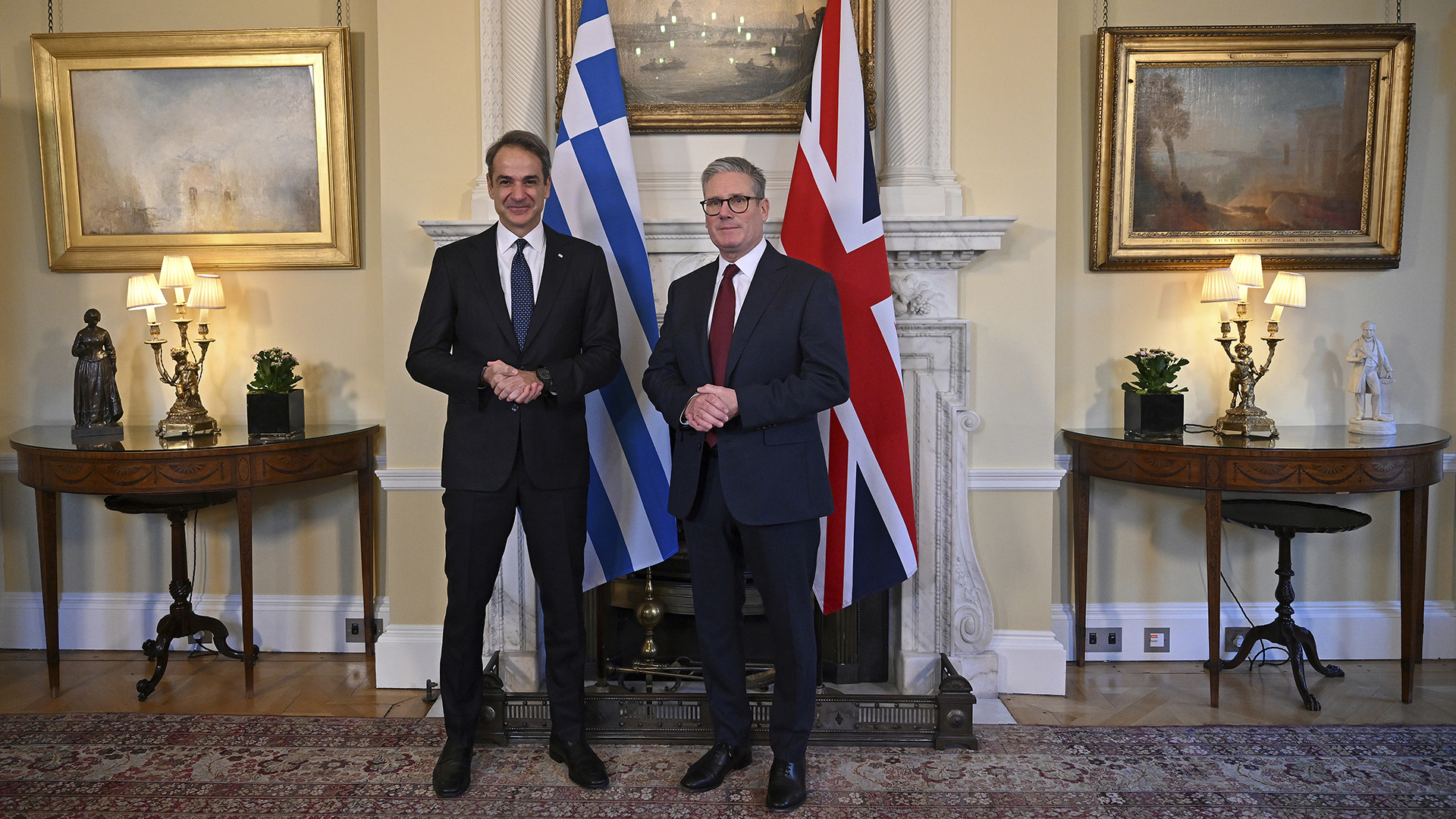 Μητσοτάκης – Στάρμερ: Τι συζήτησαν στην Ντάουνινγκ Στριτ-1
