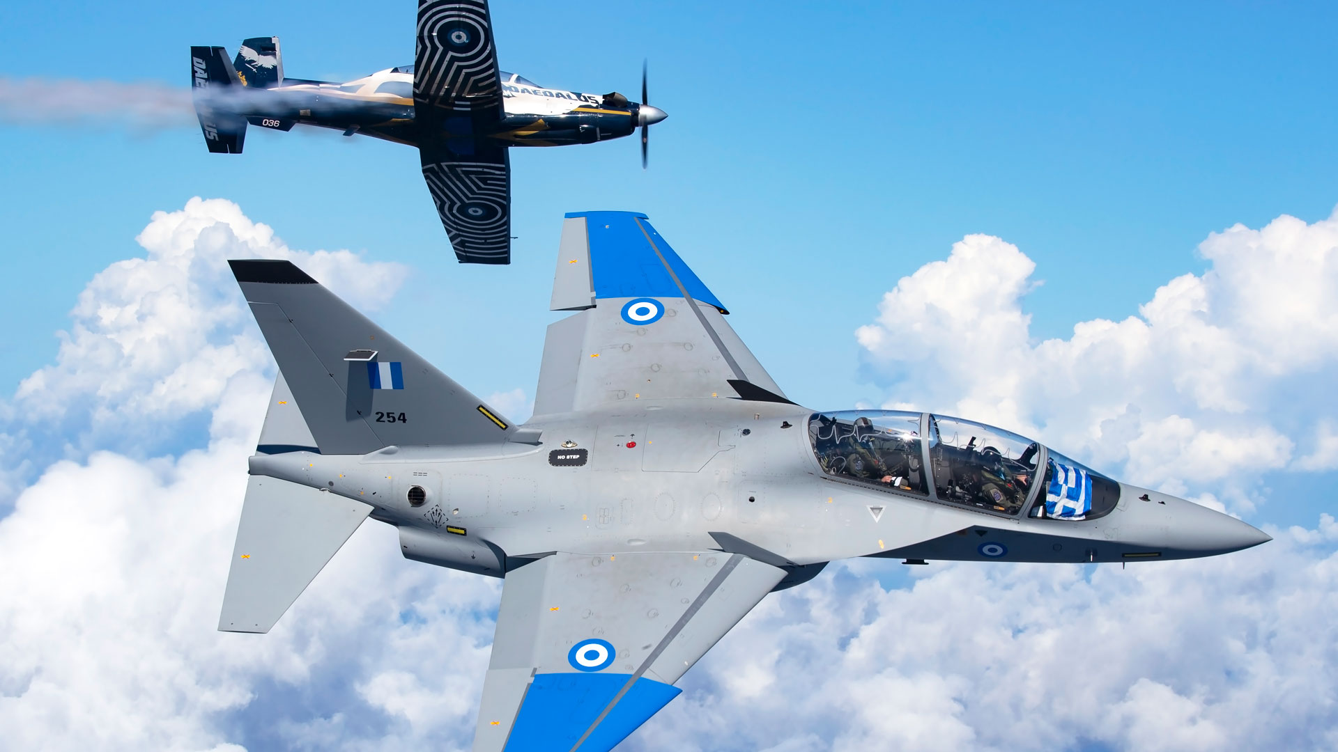 Γερμανοί, Κροάτες και Ιταλοί εκπαιδεύονται στην Καλαμάτα – Ολοκληρώθηκε η πρώτη σειρά στα Μ-346-1