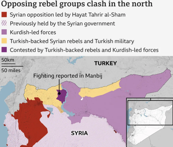 Χάρτες: Ποιος ελέγχει τι σήμερα στη Συρία-5