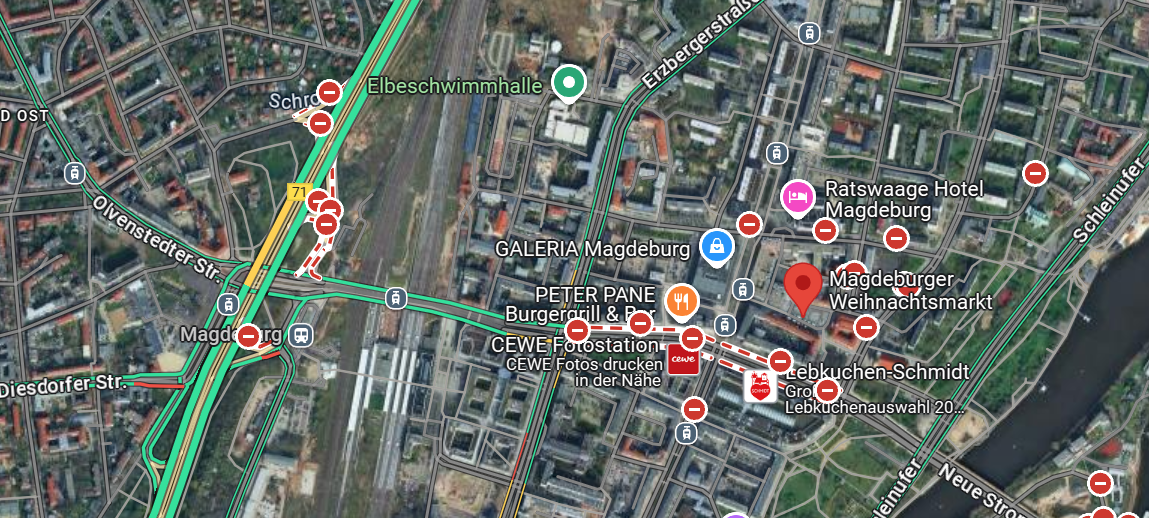 Γερμανία: Αυτοκίνητο έπεσε σε πλήθος σε χριστουγεννιάτικη αγορά – Νεκροί και τραυματίες-5