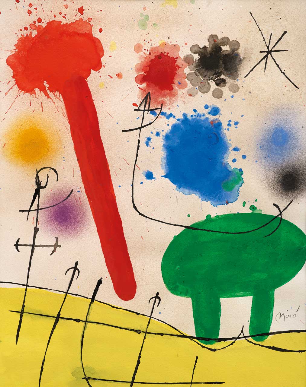 Σε ένα παλιό αρχοντικό της Σμύρνης, είδαμε 74 έργα του Μιρό-2