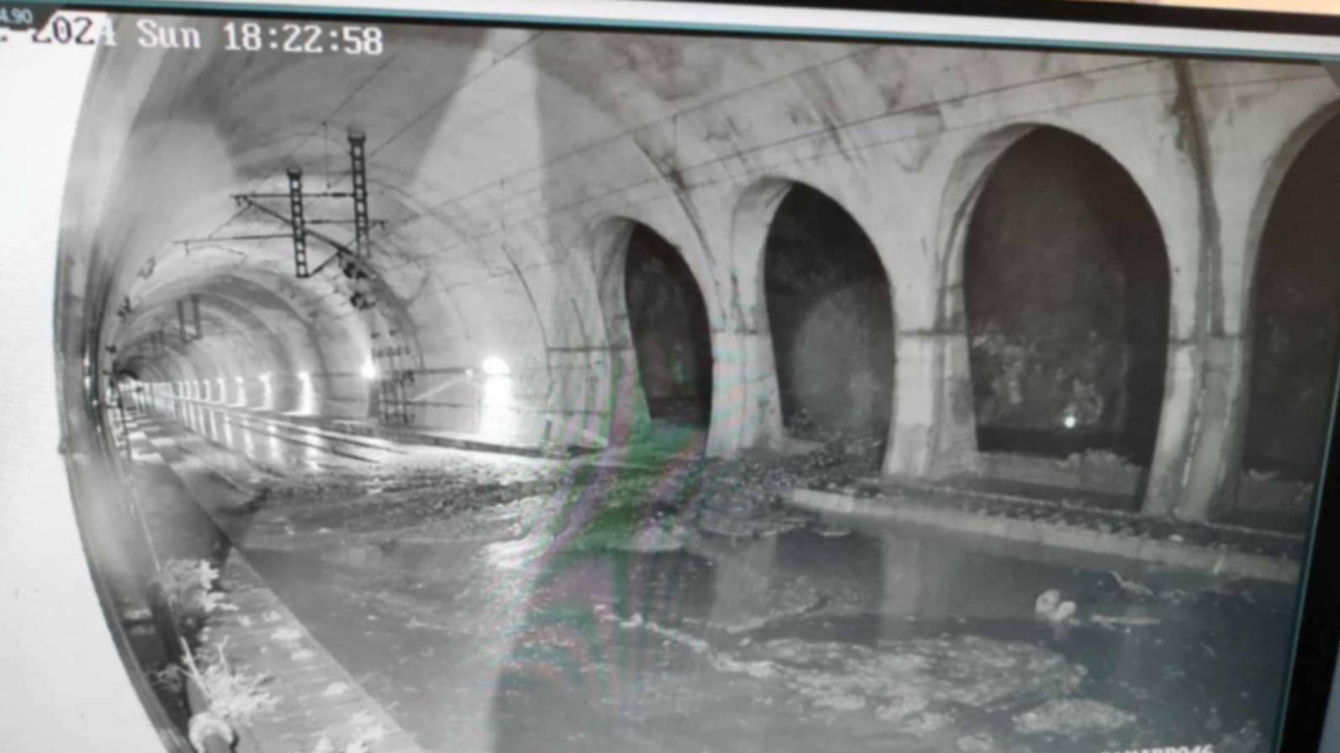 Τέμπη – ΟΣΕ: Ξανά σε λειτουργία η δεύτερη γραμμή στη σήραγγα-1