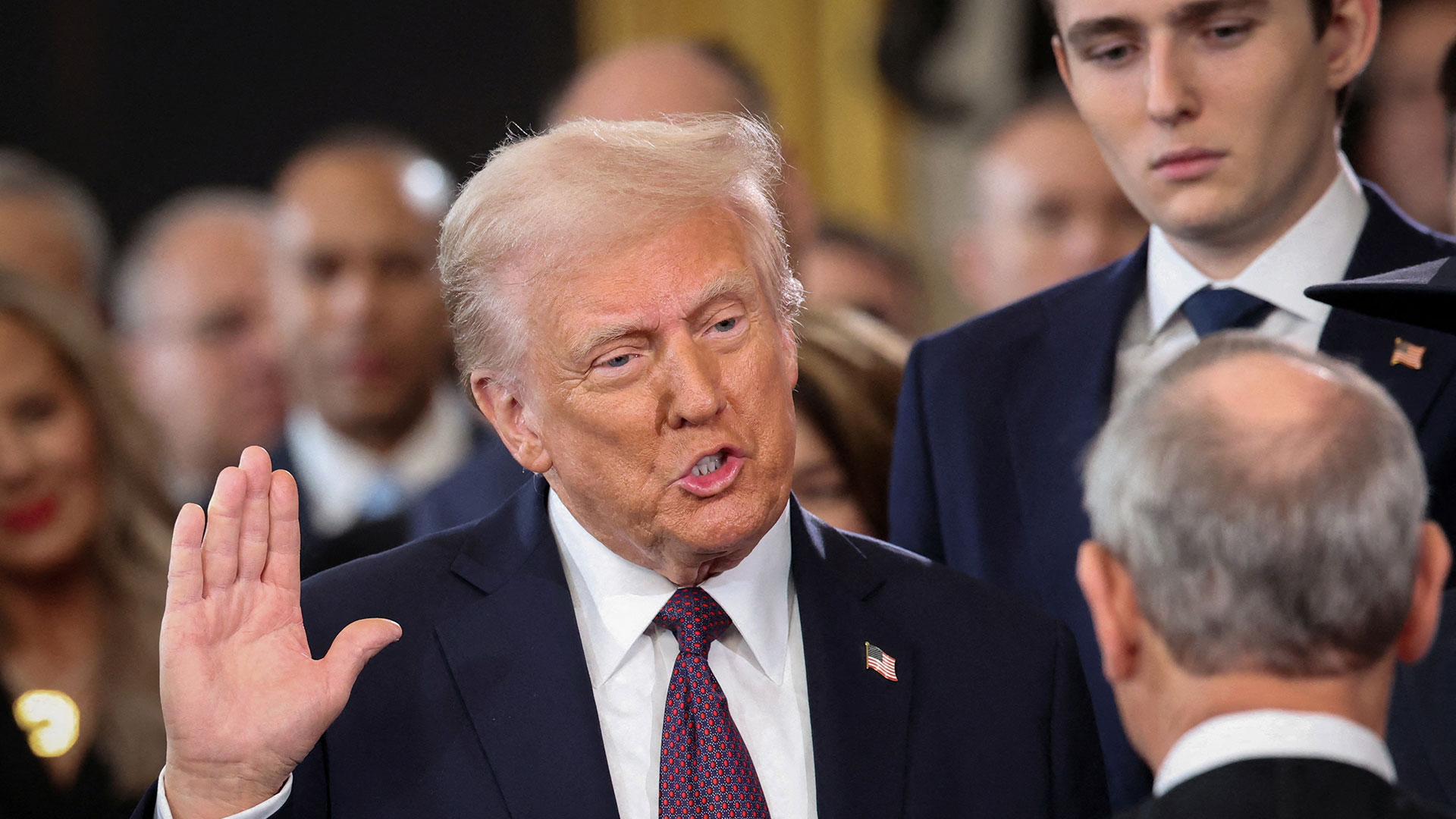 Οι New York Times βαθμολογούν την ομιλία Τραμπ-1