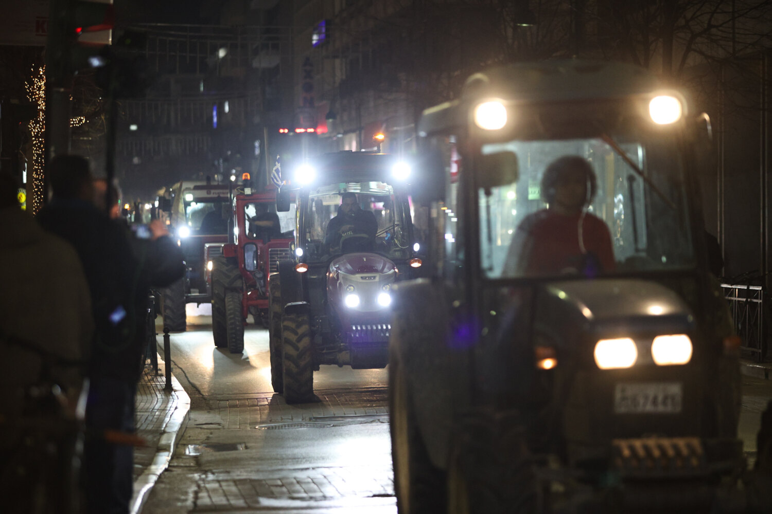 Αγρότες: Συλλαλητήριο με τρακτέρ στο κέντρο της Λάρισας-2