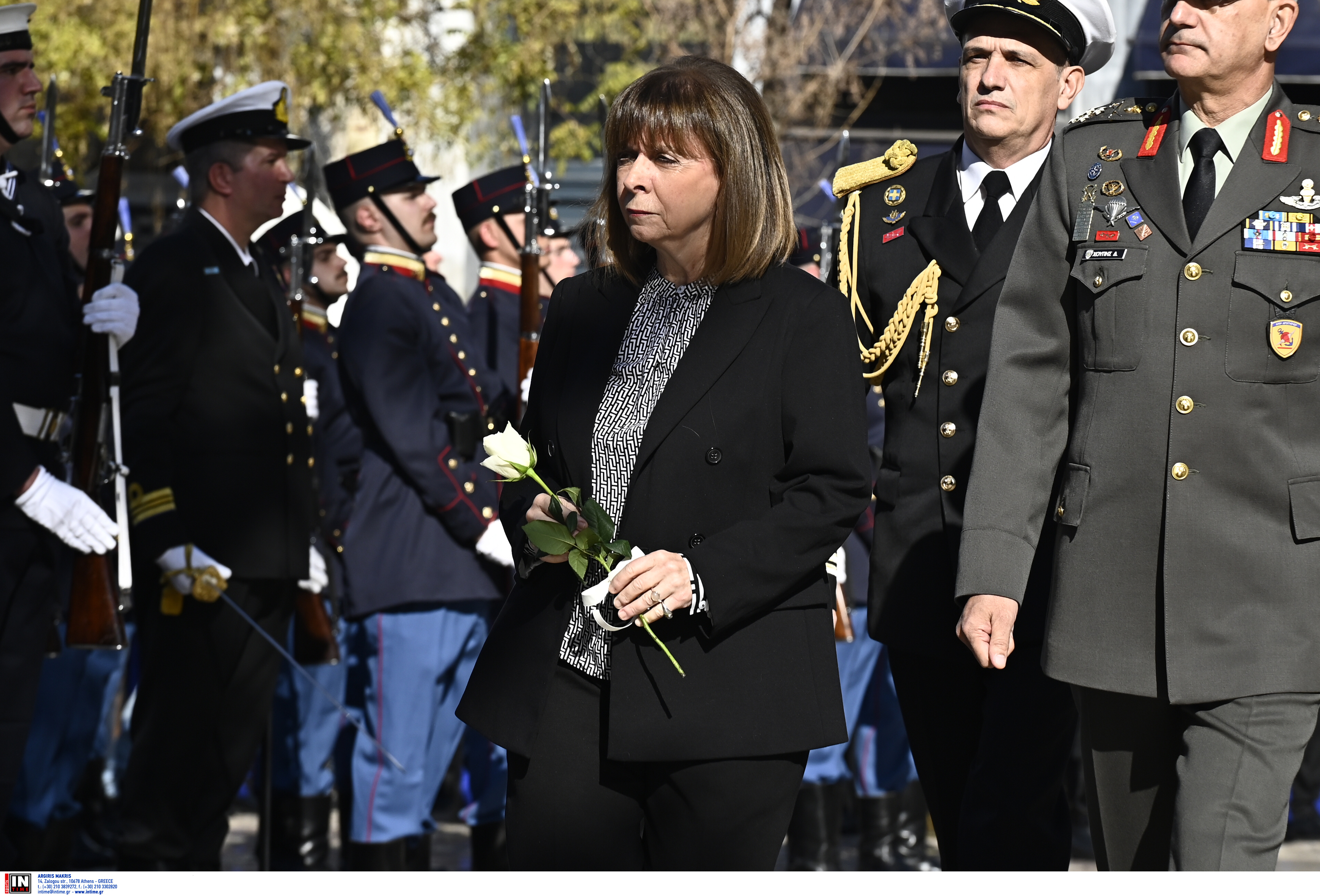 Ο αποχαιρετισμός στον Κώστα Σημίτη-2