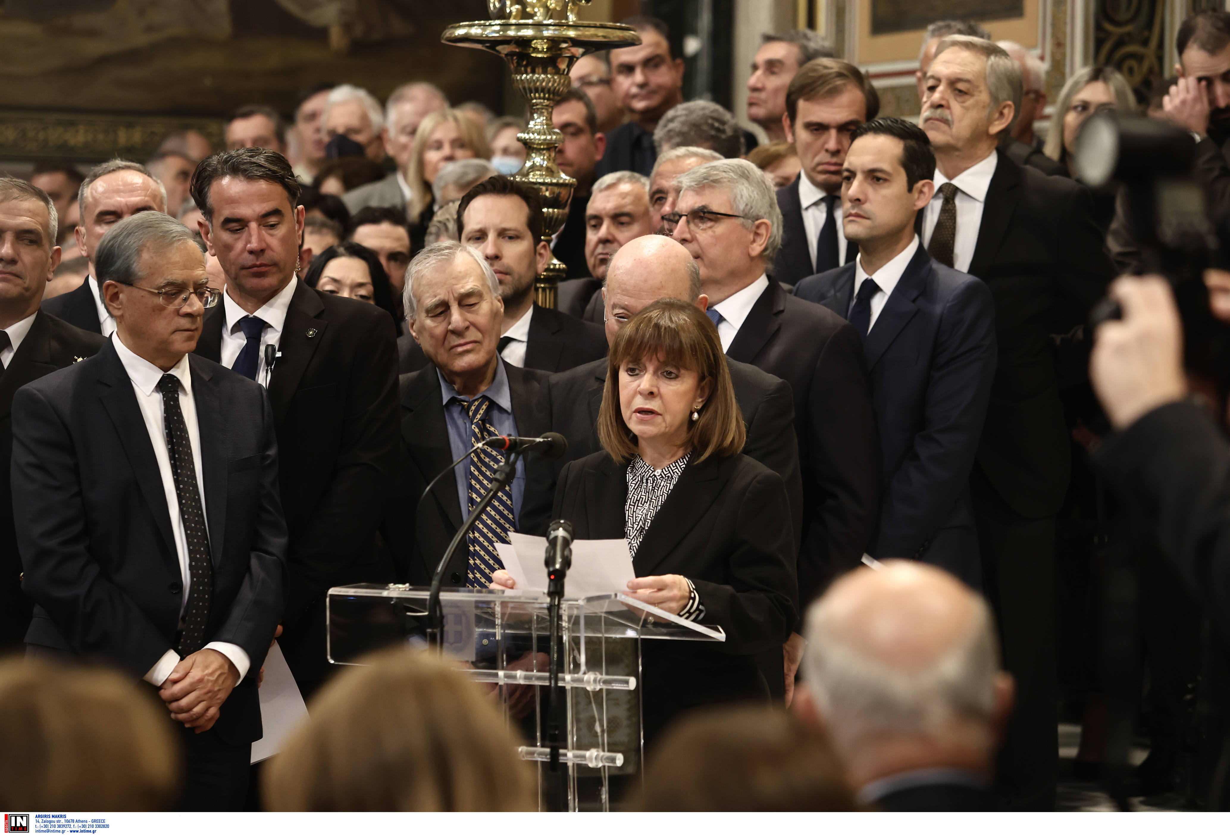 Ο αποχαιρετισμός στον Κώστα Σημίτη-4