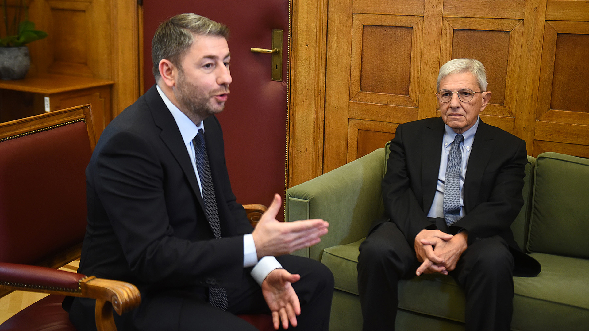 Ο Νίκος Ανδρουλάκης προτείνει τον Τάσο Γιαννίτση για Πρόεδρο της Δημοκρατίας-1