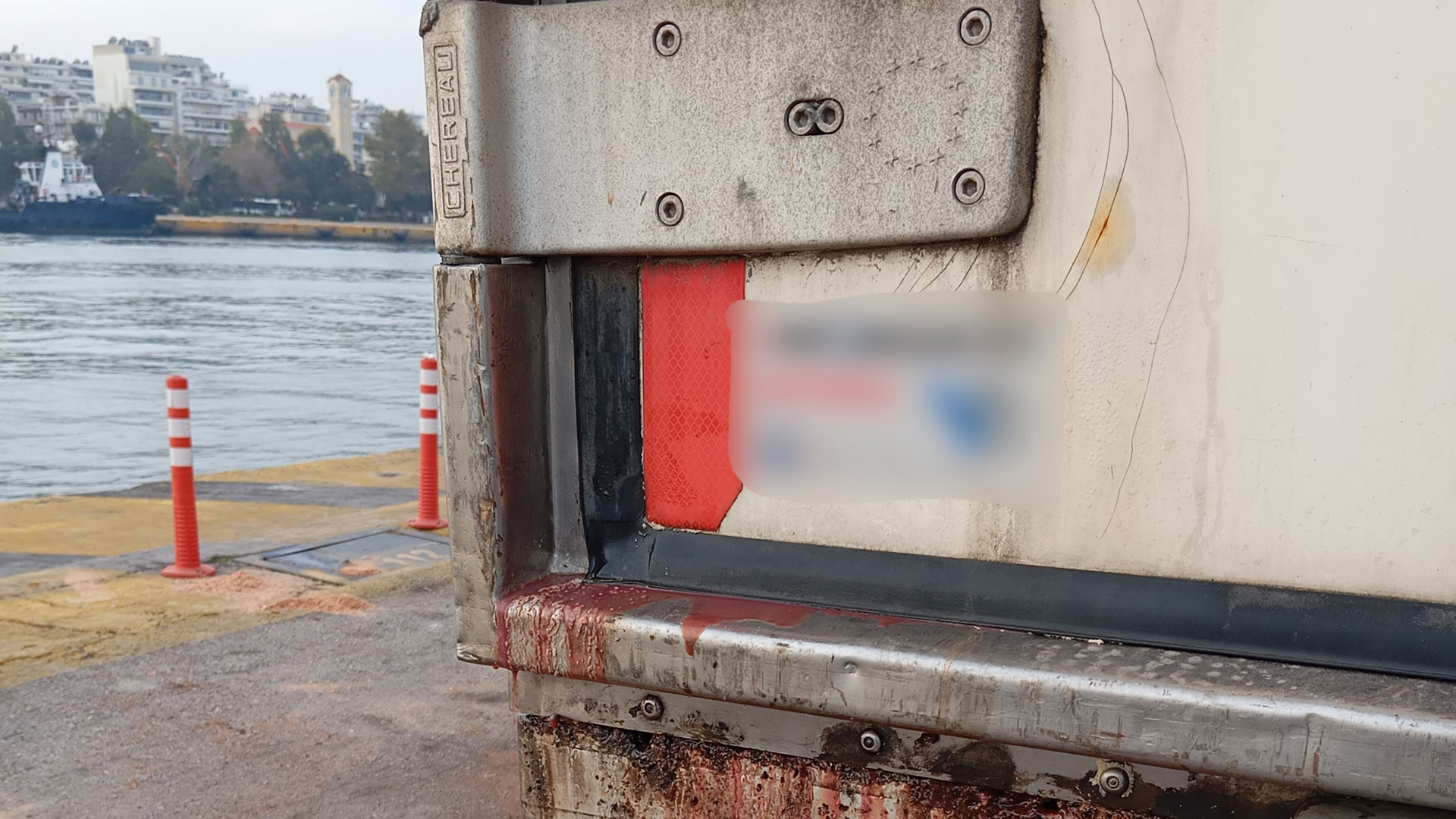 Λιμάνι Πειραιά: Κατασχέθηκε εγκαταλελειμμένο φορτηγό με 20 τόνους σάπιου κρέατος-3