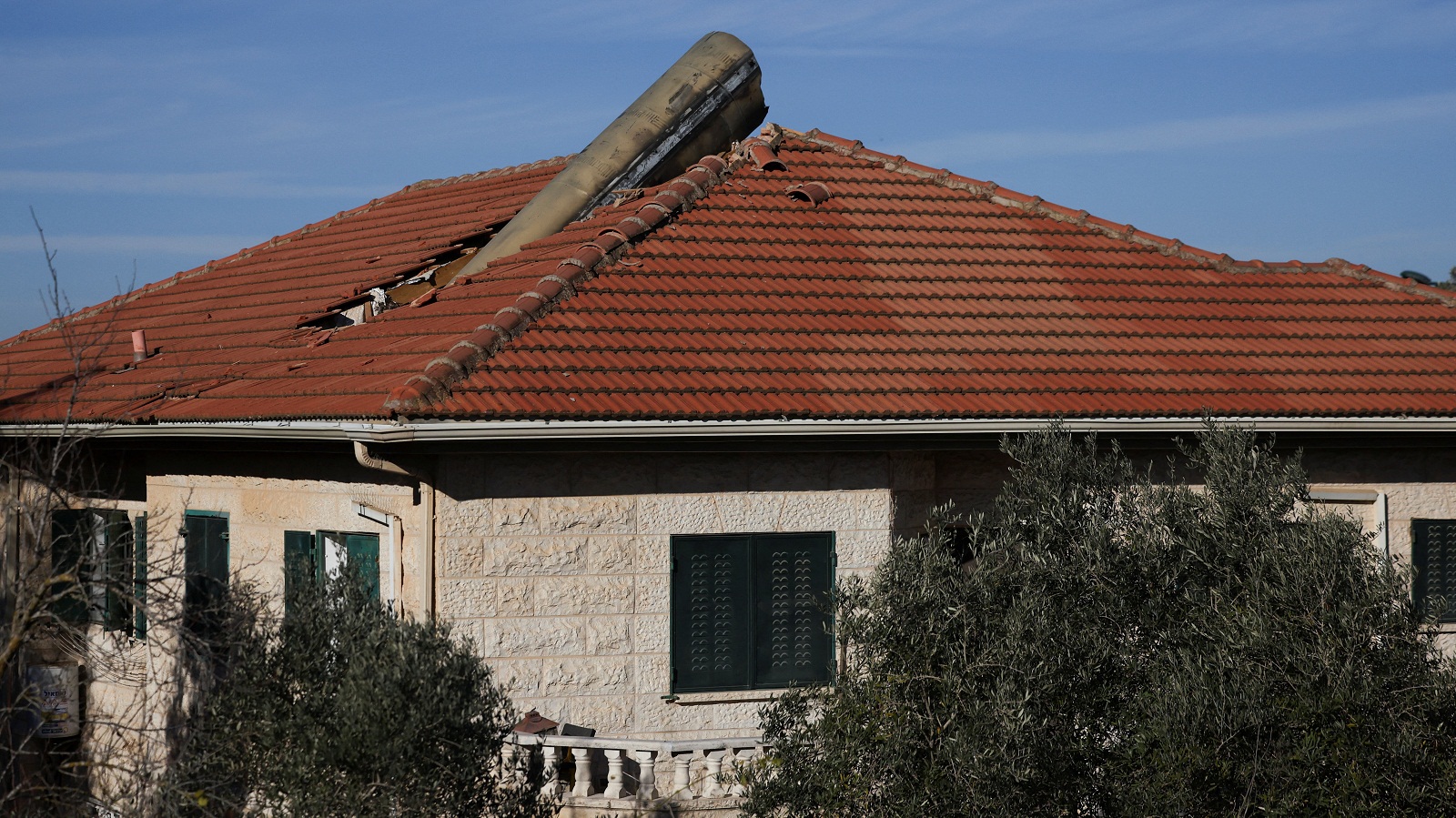 Ισραήλ: Πύραυλος των Χούθι προσγειώθηκε σε σπίτι [εικόνες]-1