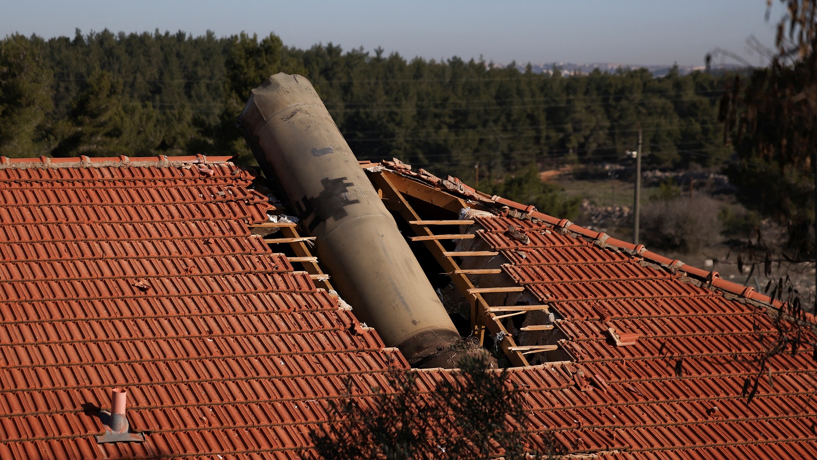Ισραήλ: Πύραυλος των Χούθι προσγειώθηκε σε σπίτι [εικόνες]-2