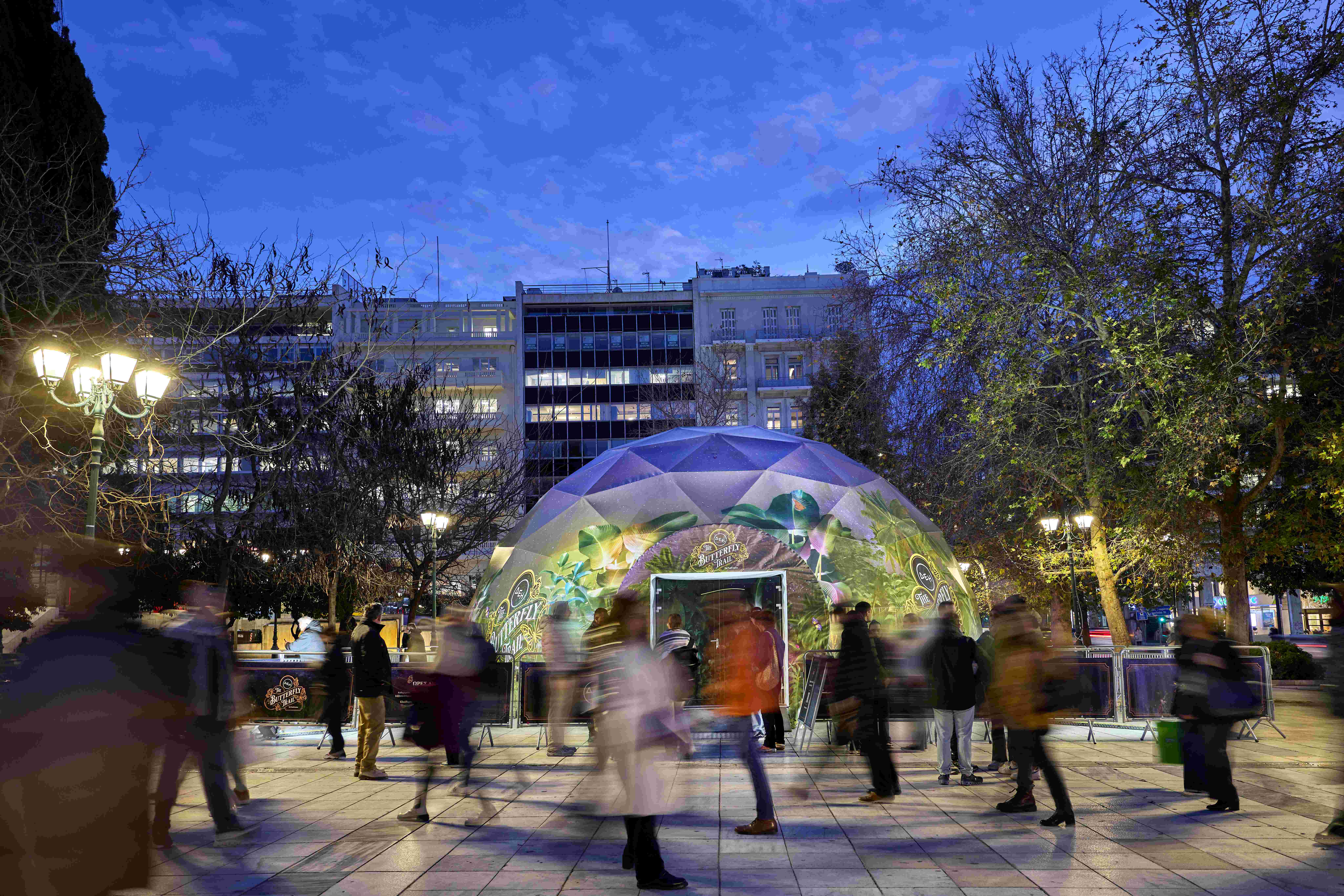 ΔΕΗ The Butterfly Trail: Μία μοναδική εμπειρία τεχνολογίας και φαντασίας στην Πλατεία Συντάγματος-1