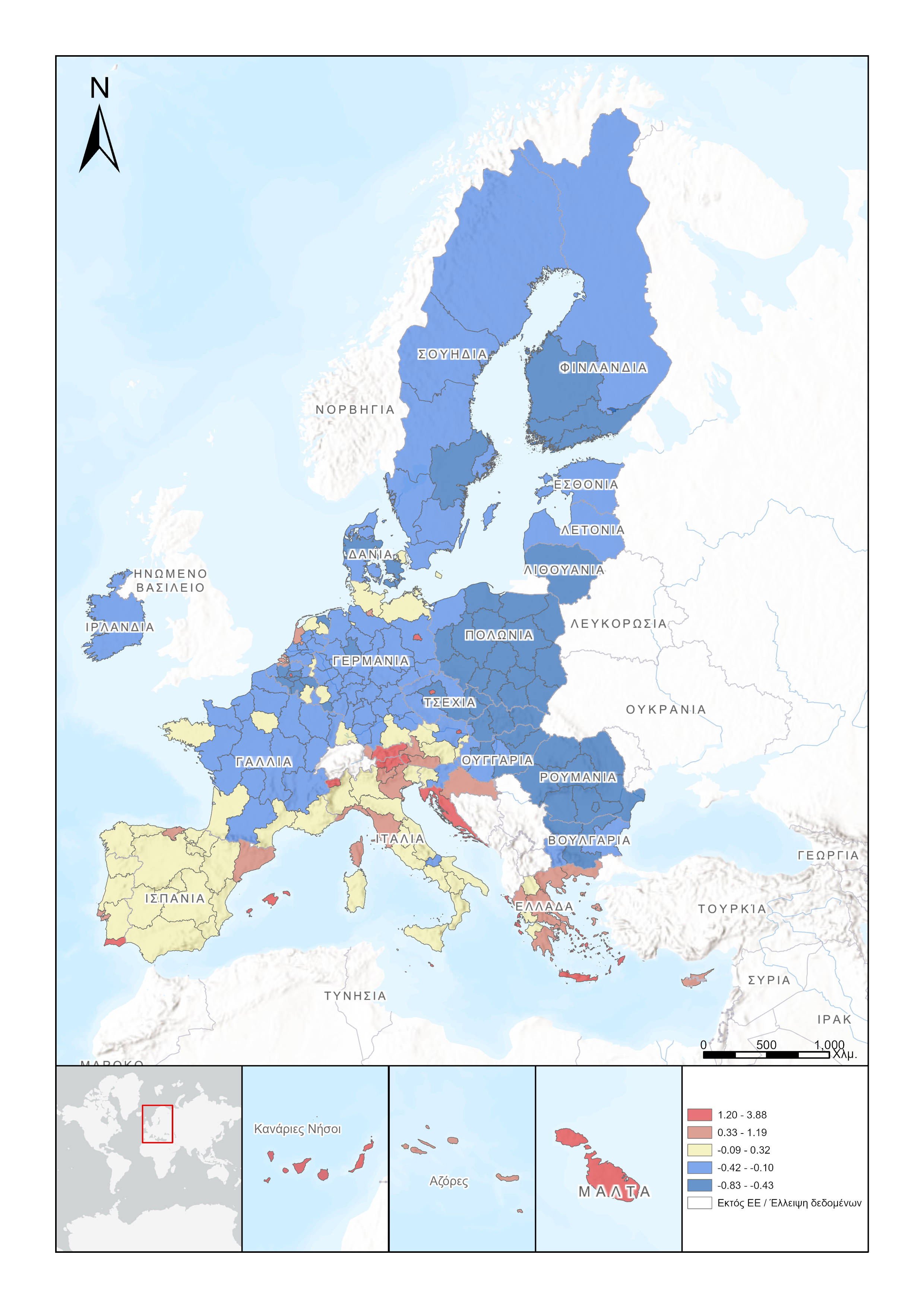 Τουριστικοποίηση: Πρωταθλήτρια Ευρώπης η Ελλάδα-1