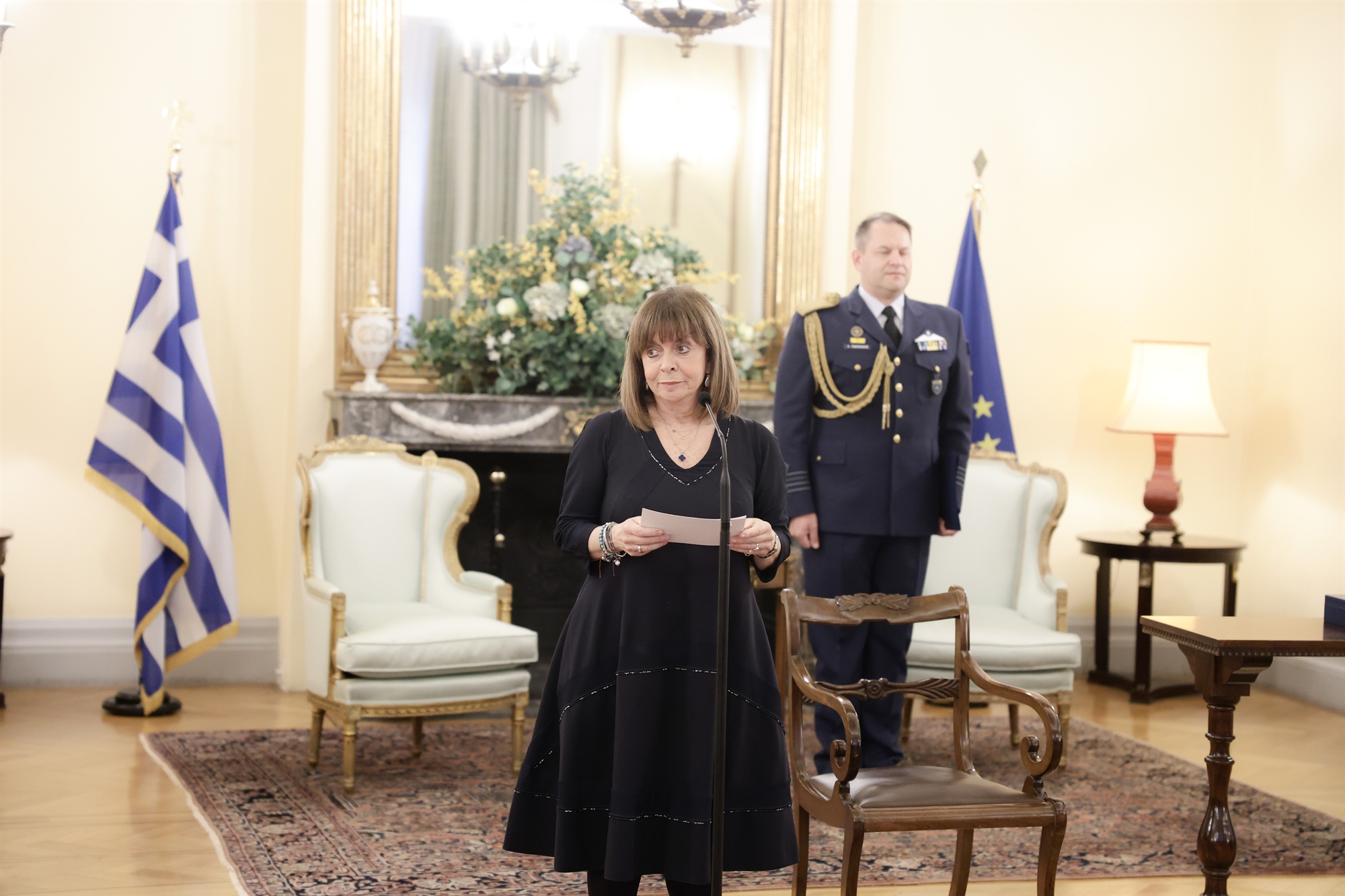 Η Πρόεδρος της Δημοκρατίας παρασημοφόρησε τον ευεργέτη Αθανάσιο Μαρτίνο-2