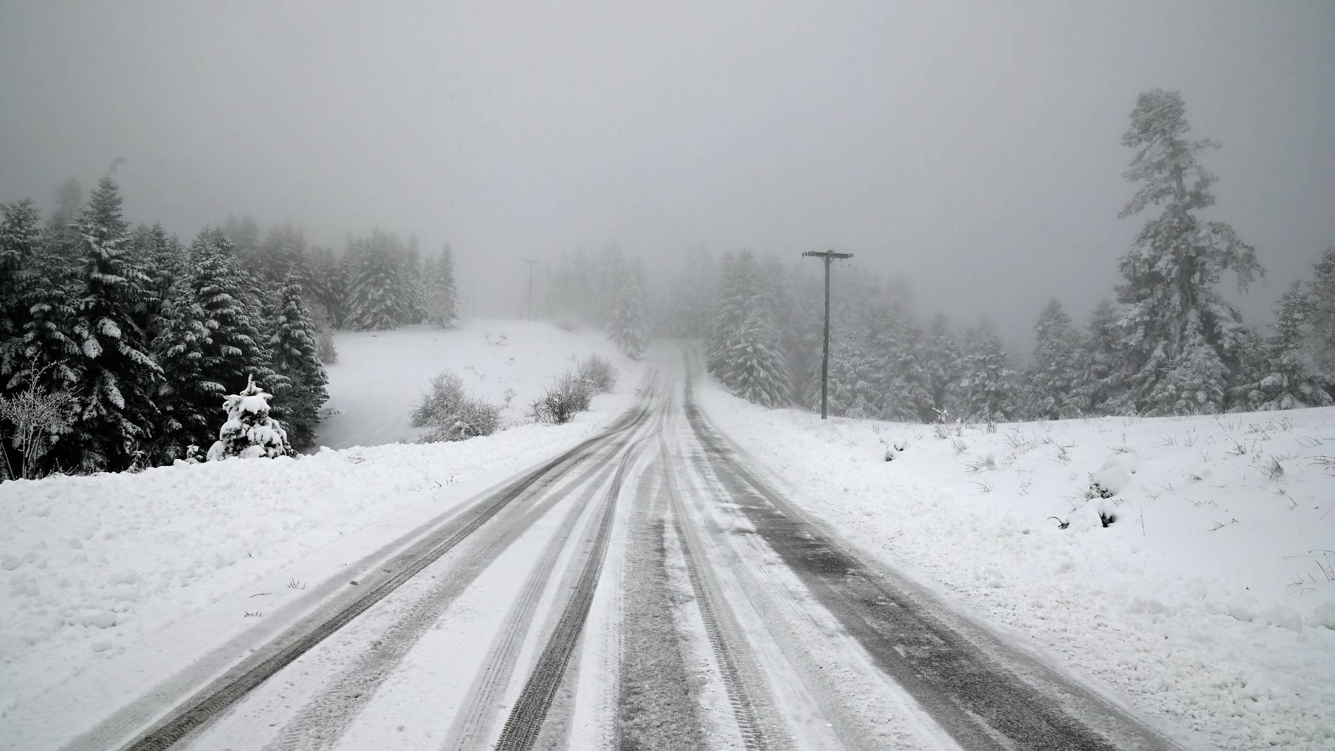Κακοκαιρία: Κλειστή η λεωφόρος Πάρνηθος – Πού απαγορεύεται η κυκλοφορία στη Μακεδονία-1