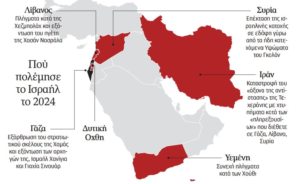 Πώς το Ισραήλ έχει αλλάξει τον χάρτη-1