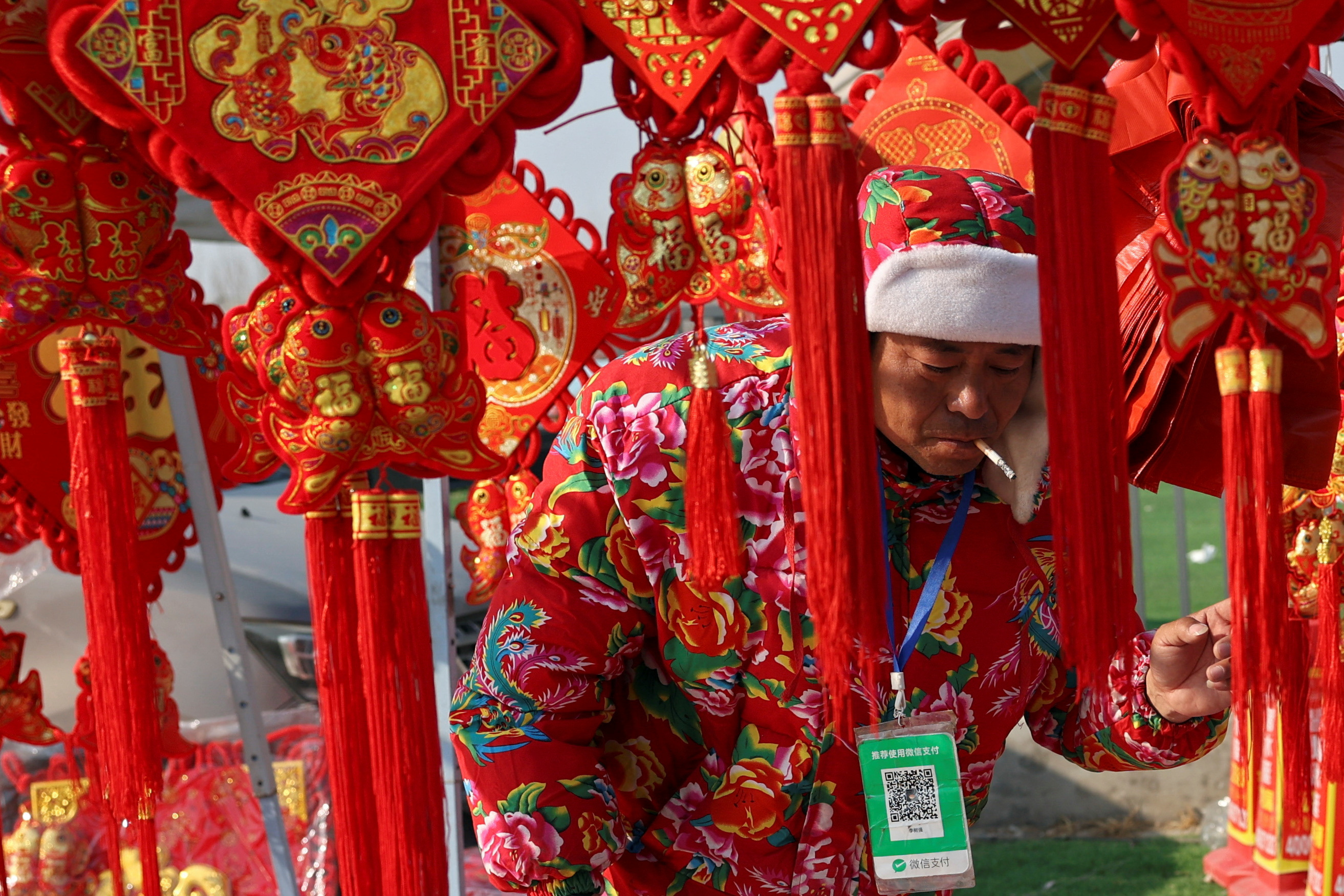 Η Κίνα ετοιμάζεται για τη Σεληνιακή Πρωτοχρονιά, εν μέσω ανησυχιών για την οικονομία-5
