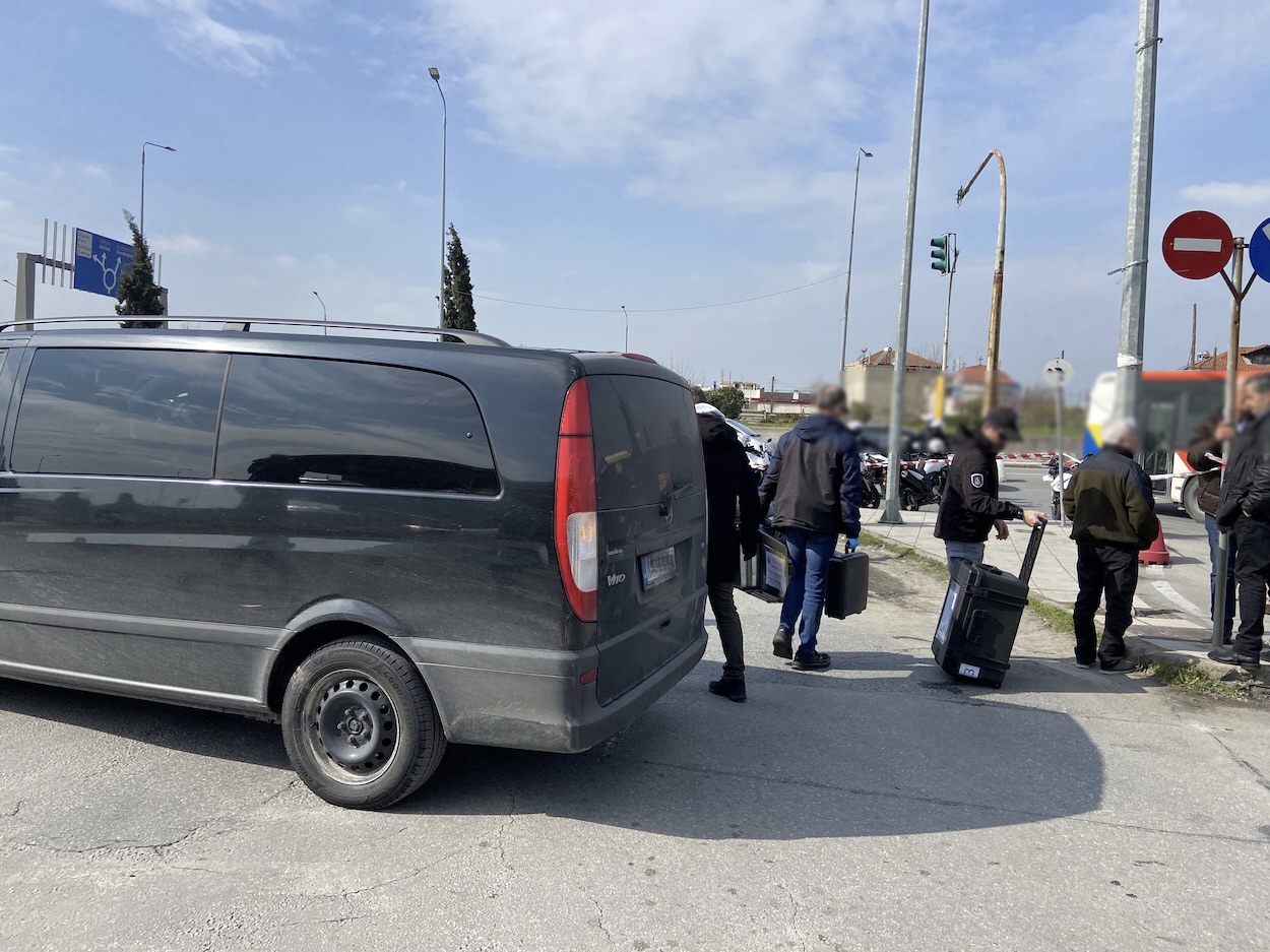 Θεσσαλονίκη: Πώς έγινε η δολοφονική επίθεση – Εννέα κάλυκες στο σημείο-4