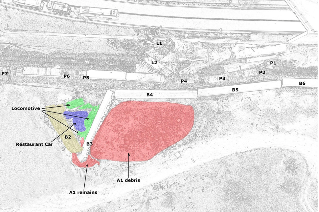 Τέμπη: Οι φωτογραφίες και οι πίνακες του πορίσματος-11