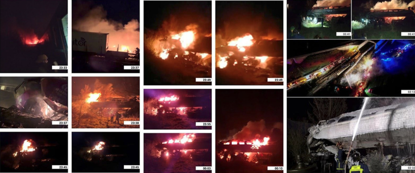 Τέμπη: Οι φωτογραφίες και οι πίνακες του πορίσματος-32