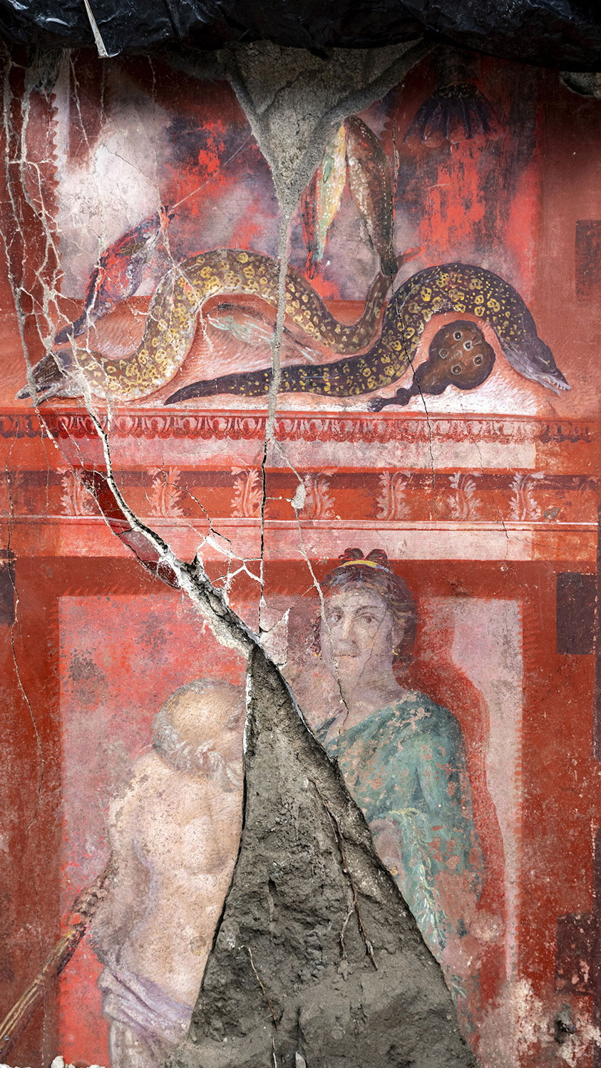 Πομπηία: Στο φως τοιχογραφίες με Διονυσιακά Μυστήρια-2