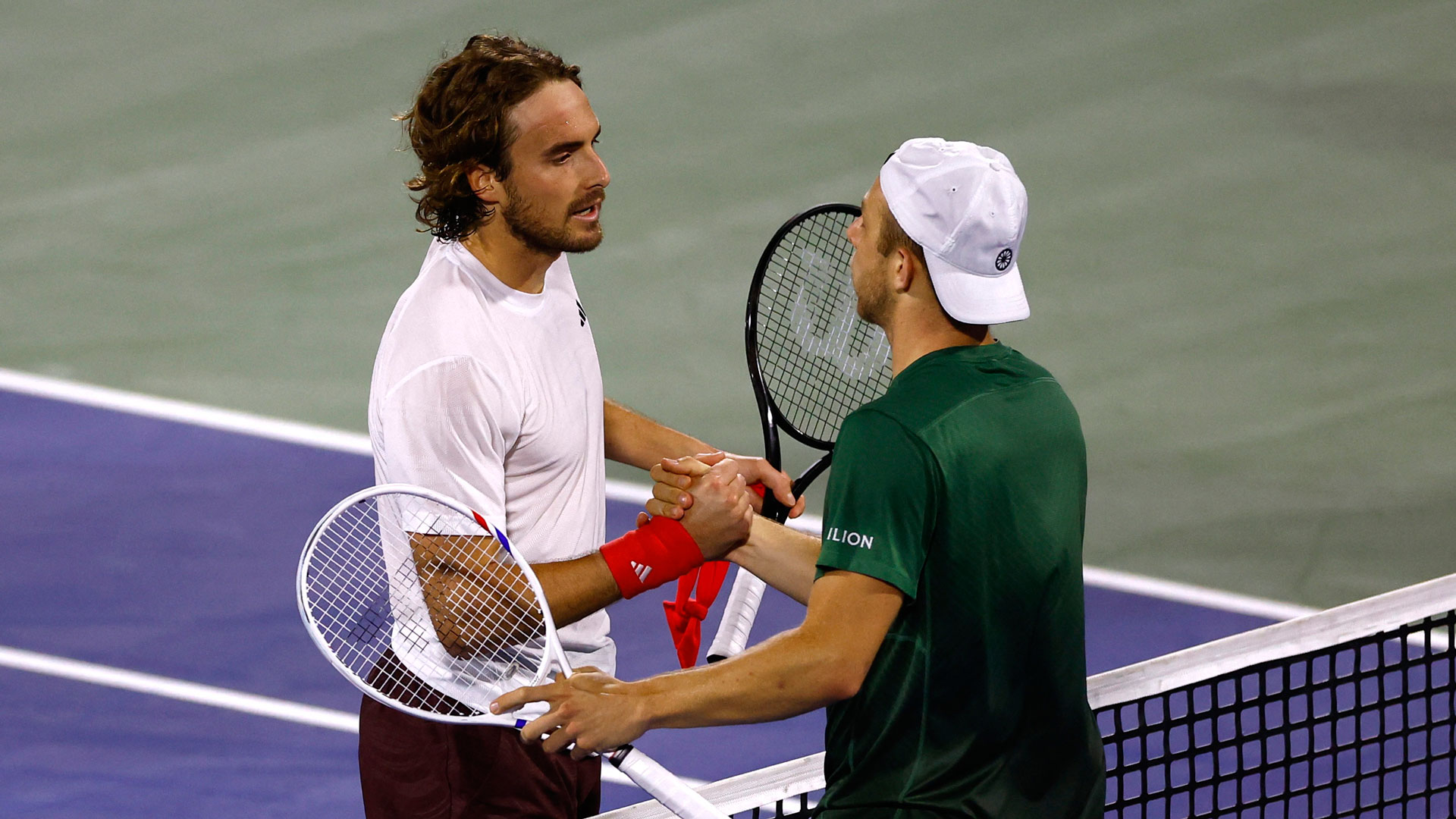 Στ. Τσιτσιπάς: Νίκησε τον Γκρίκσπουρ και προκρίθηκε στον τελικό του Ντουμπάι-1