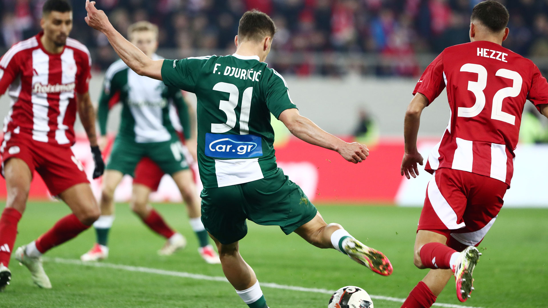 Ολυμπιακός – Παναθηναϊκός 1-0: Στους 4 του Κυπέλλου με «λύτρωση» από Μουζακίτη-3