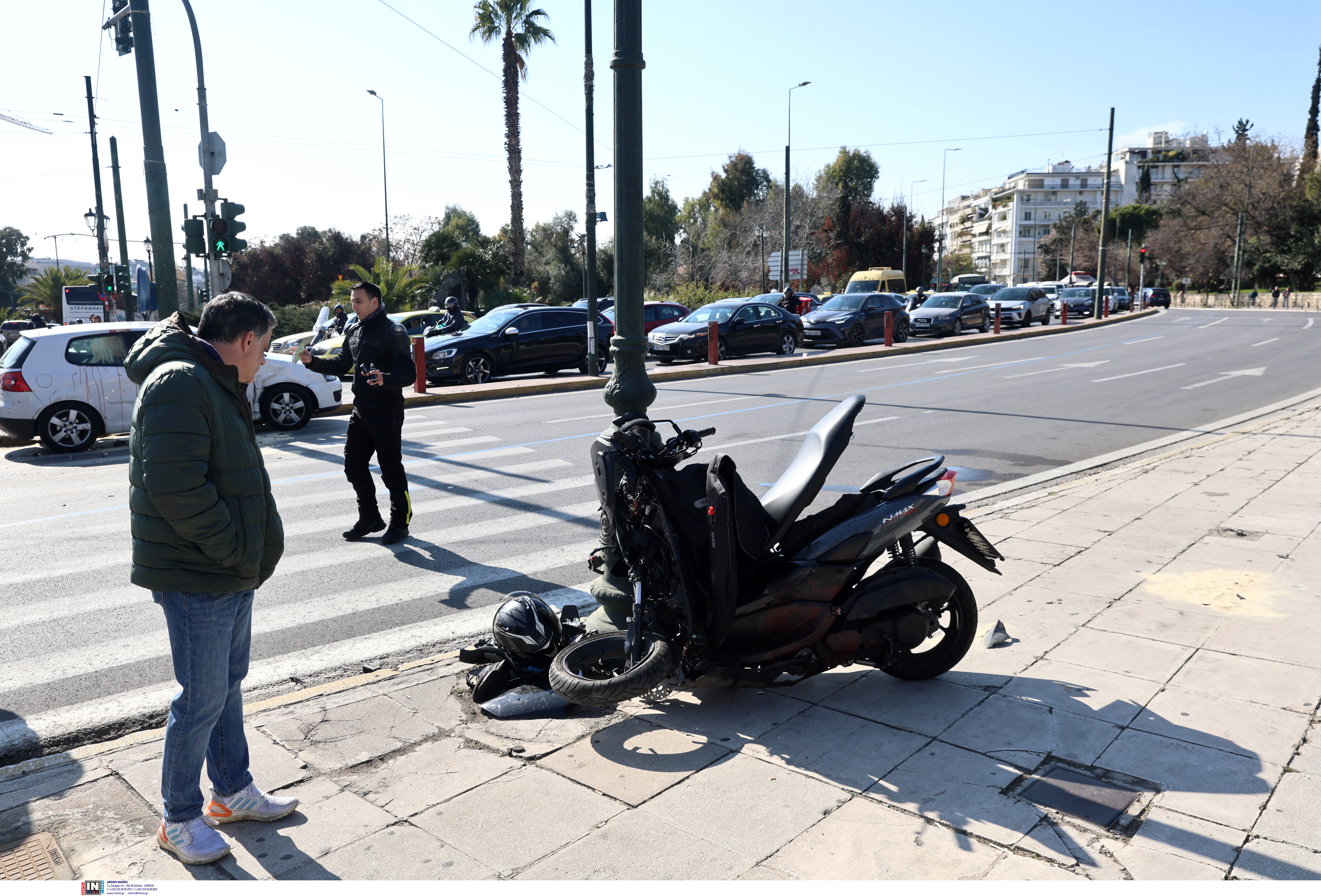 Τροχαίο δυστύχημα στο κέντρο της Αθήνας – Νεκρός 30χρονος μοτοσικλετιστής-1