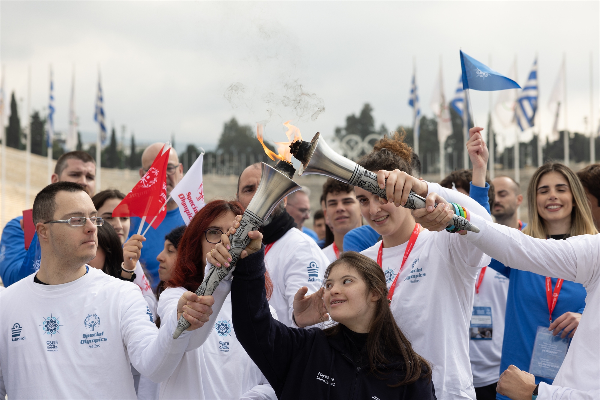 H Φλόγα των Special Olympics ξεκίνησε το διεθνές ταξίδι της από το Ζάππειο-2