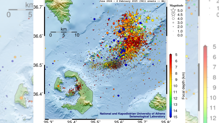 7.700 σεισμοί έως τις 4 Φεβρουαρίου – Στο μικροσκόπιο το ιστορικό των κατολισθήσεων-1