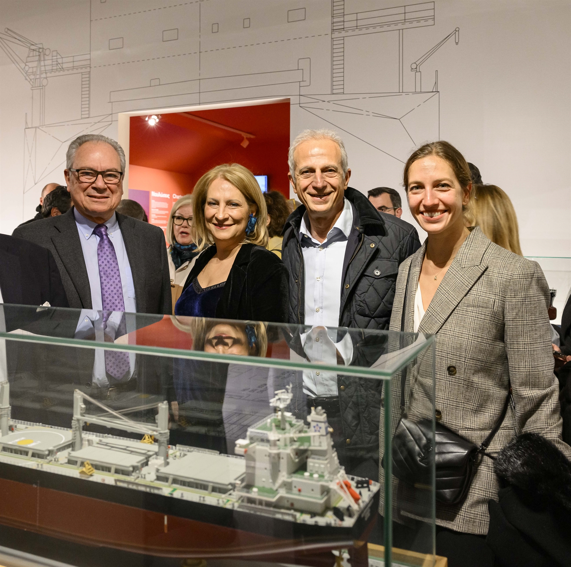 Λαμπρά εγκαίνια για την έκθεση «Τα Bulk Carriers των Ελλήνων» στο Ευγενίδειο-1