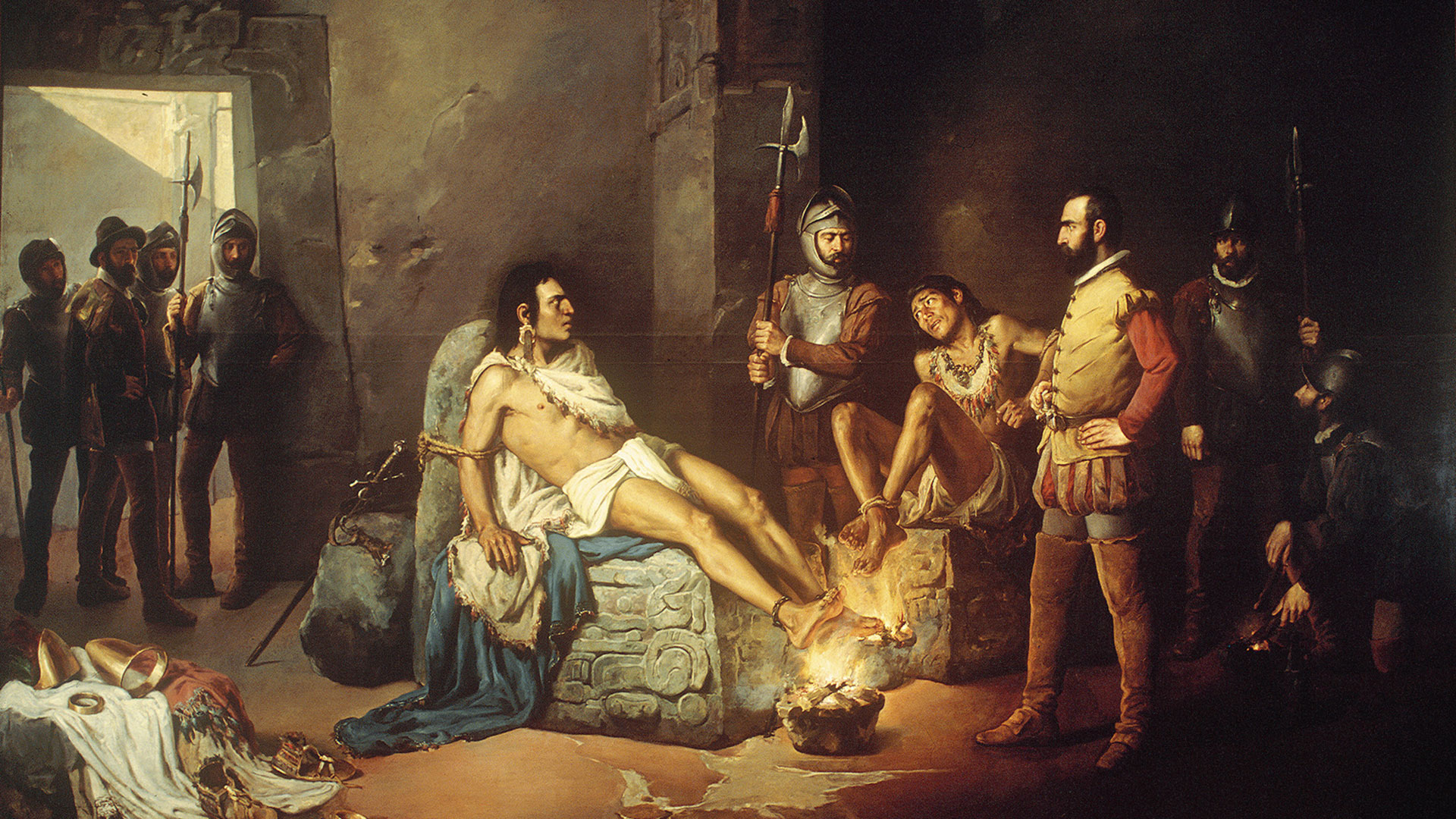 Σαν Σήμερα: 28 Φεβρουαρίου 1525 – Εκτελείται από τους Ισπανούς ο ηγεμόνας των Αζτέκων Cuauhtémoc-1