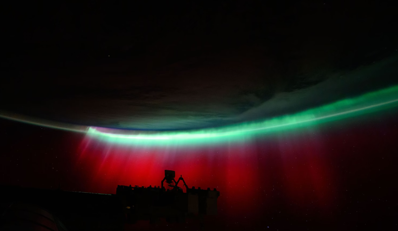 Η Γη τη νύχτα από τον Διεθνή Διαστημικό Σταθμό-7